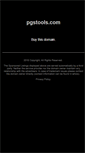 Mobile Screenshot of pgstools.com