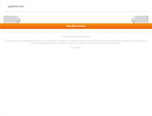 Tablet Screenshot of pgstools.com